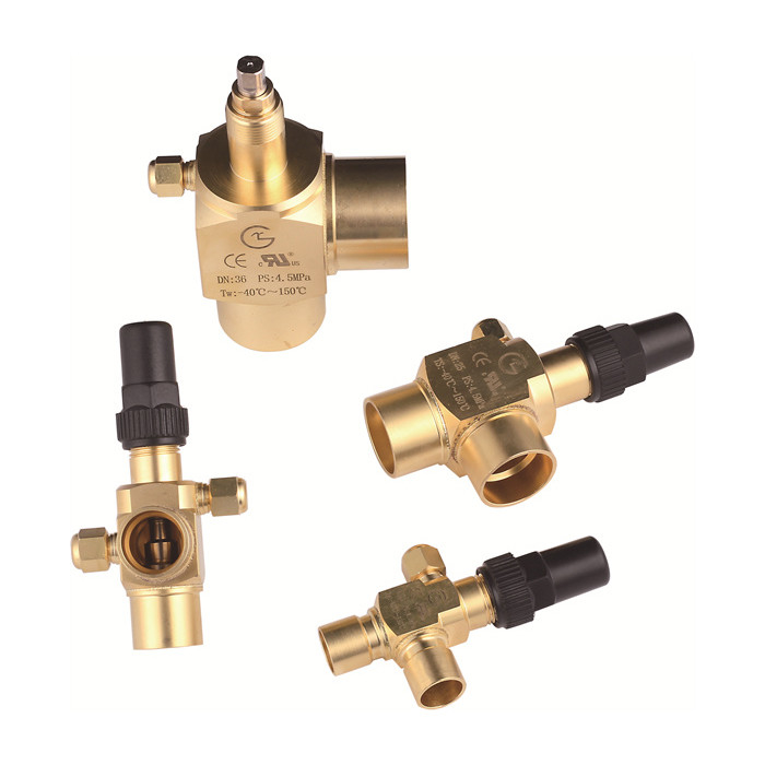 9.5MPa hydraulischer Drucklöterwinkelventil für CFC-Flüssigkeiten HCFC-HFC-R717
