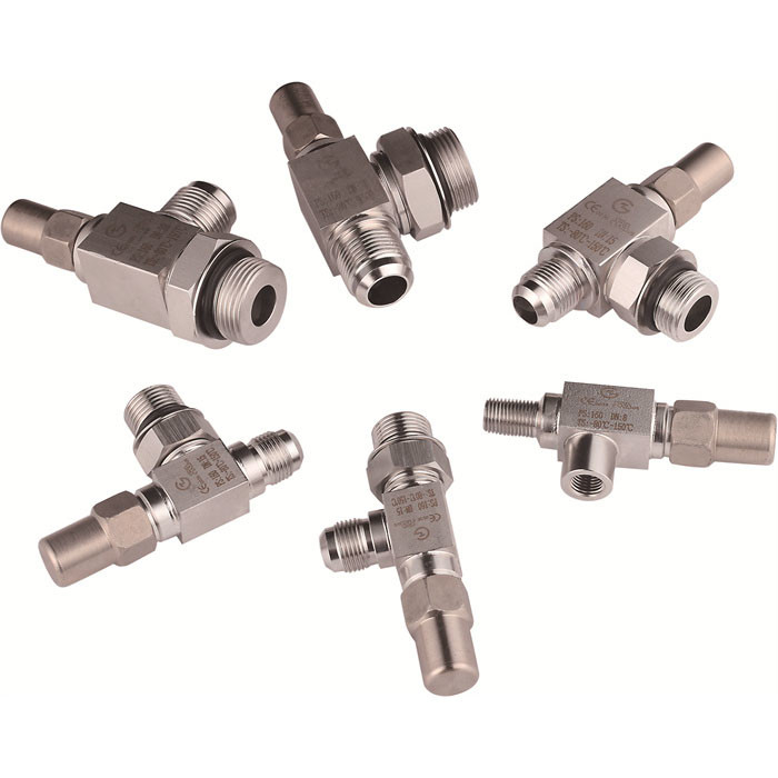 CO2-Kühlung 3/4 Zoll Kompressionsverschlussventil Hochdruck DN4  DN40 0  16.0 MPa -40C  140C