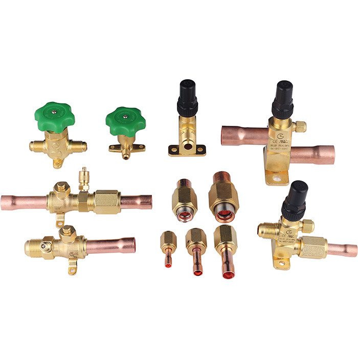 Einfach zu installieren Temperaturbeständiges Kühlhandventil für CFC HCFC HFC R22 R410a R134a