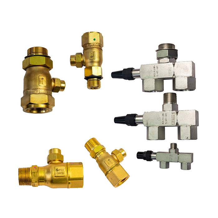 DN4-DN40 Einfache Installation 0,3 ~ 5,0 MPa Kühlmittel Sicherheitsventilsitz für CFC HCFC HFC